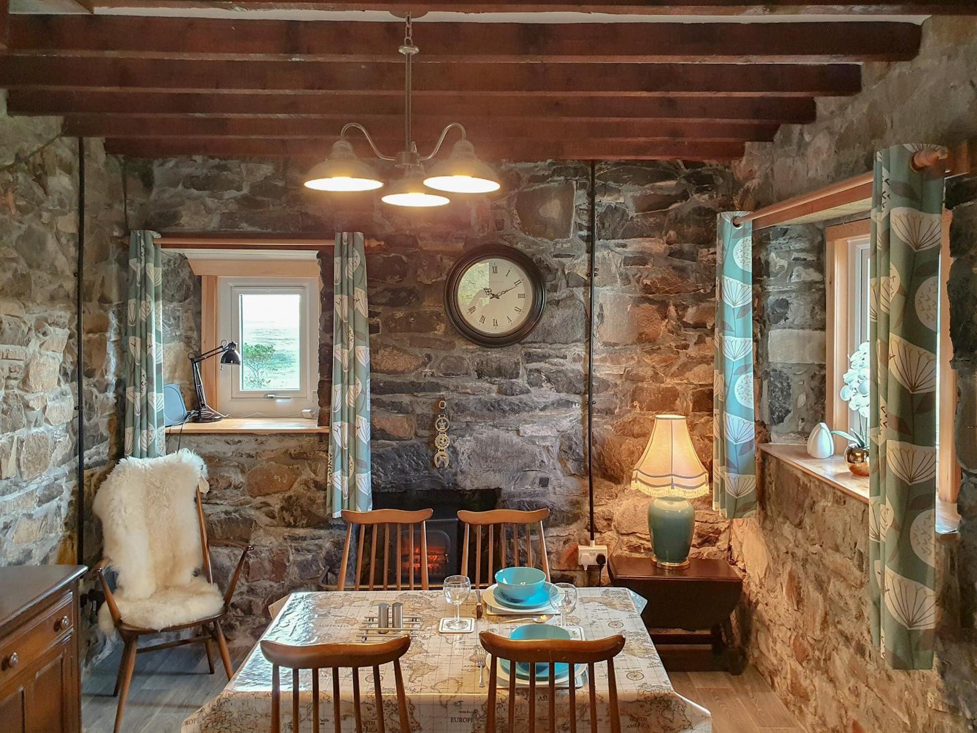 Stag Cottage Skinidin Bagian luar foto