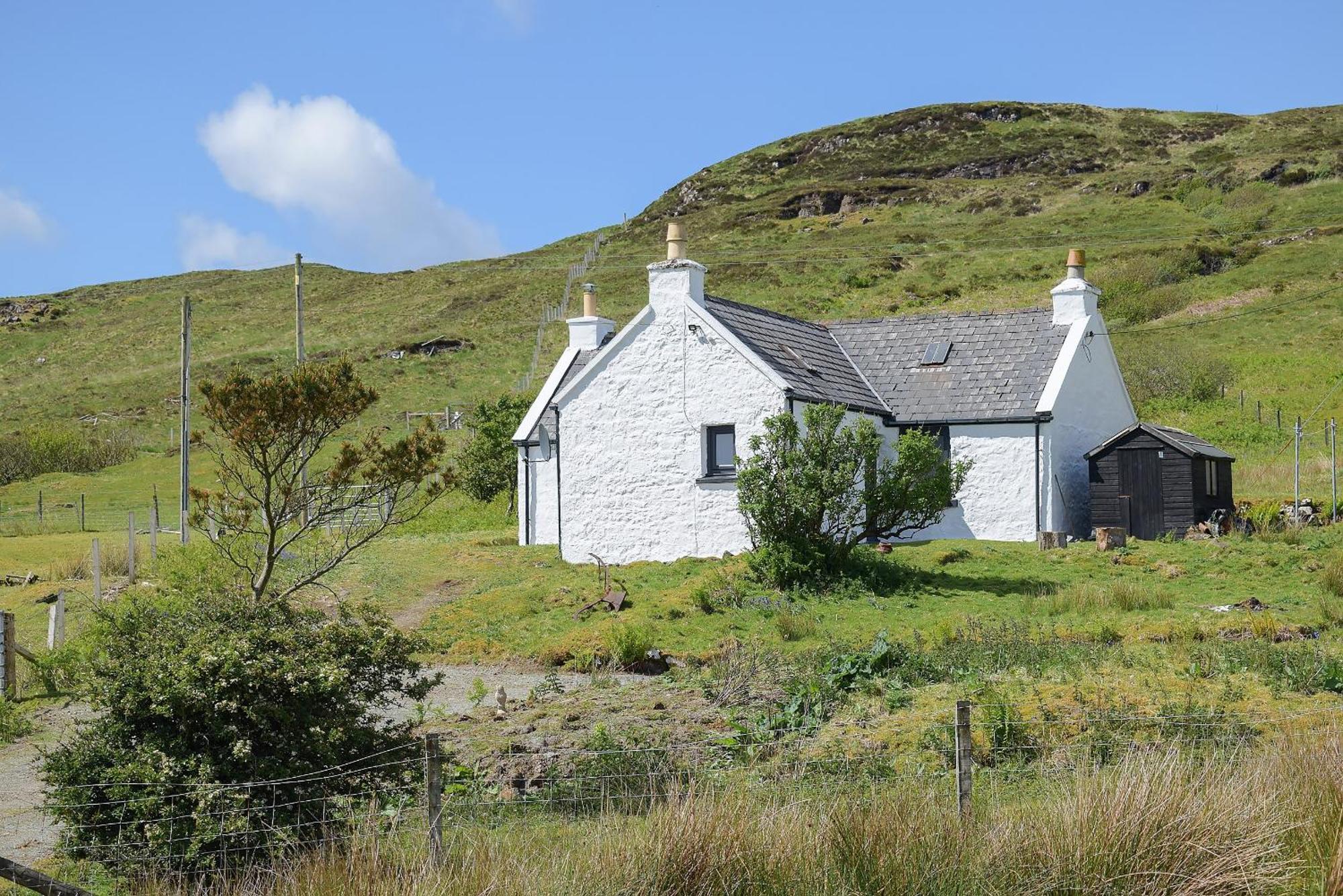 Stag Cottage Skinidin Bagian luar foto